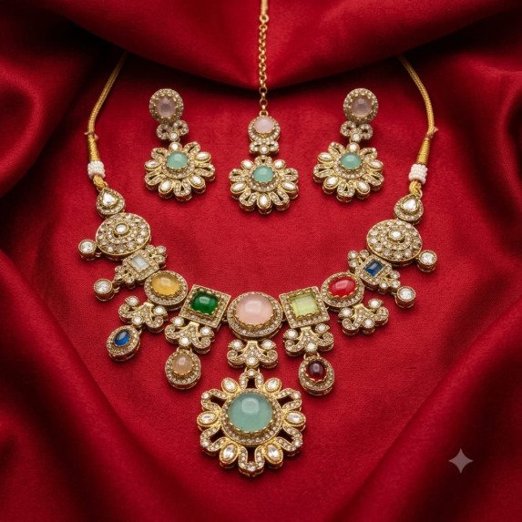 MEHNDI PALETING NECKLACE
