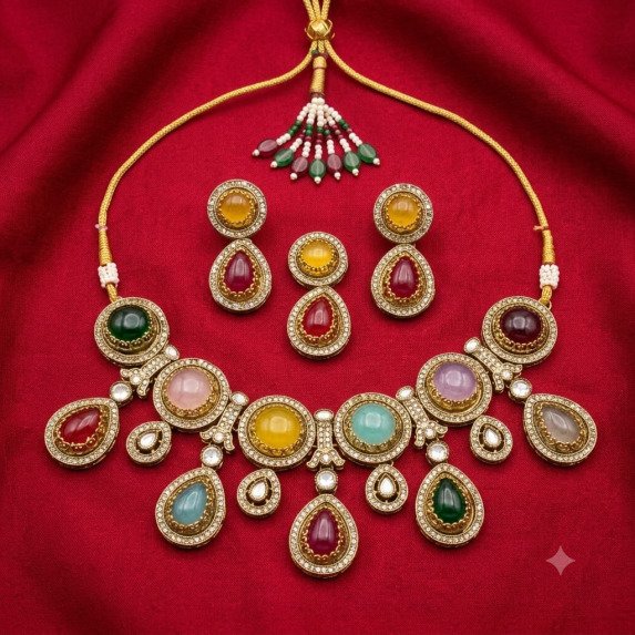 MEHNDI PALETING NECKLACE