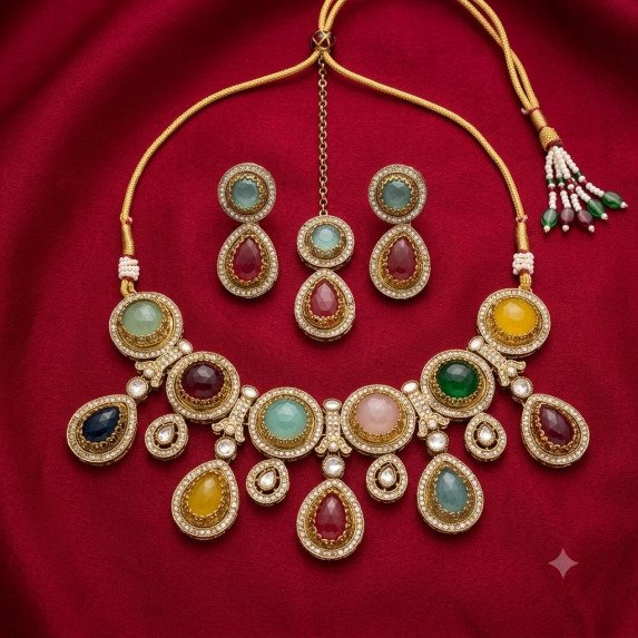 MEHNDI PALETING NECKLACE