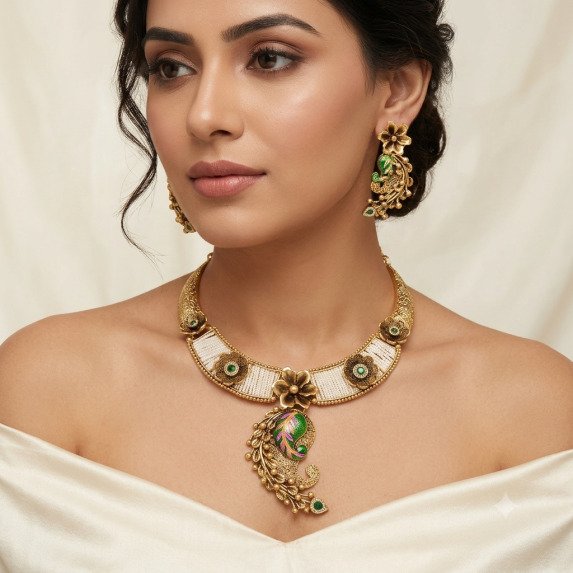 ANTIQUE SHORT NECKLACE